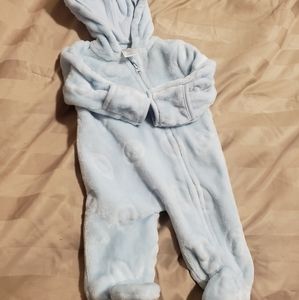 Sky-blue football jumpsuit